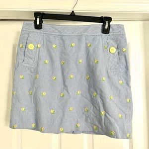 Preppy Lily Pulitzer Seersucker skirt
